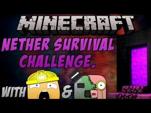 Minecraft | Nether Survival Challenge | Ep. 7 - Exploring the Dungeon.