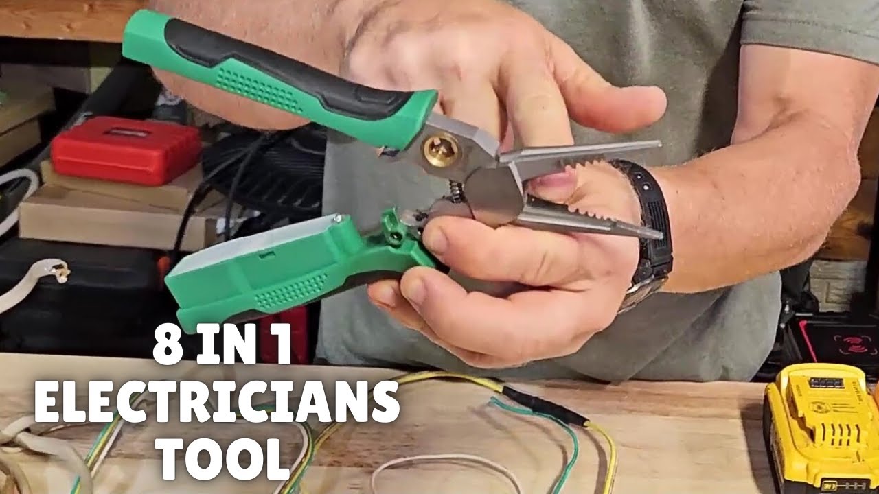 GADO 8in1 Electricians Tool | Wire Stripper | Wire Cutter | Voltage Tester