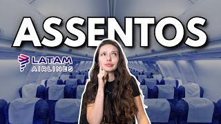 Mapa de ASSENTOS LATAM | Guia sobre os melhores e piores assentos do avião