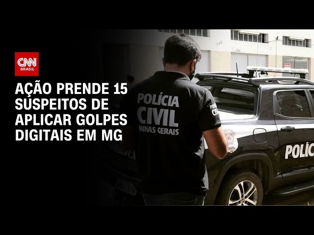 Grupo suspeito de aplicar golpes digitais milionários é alvo de ação em MG | CNN NOVO DIA