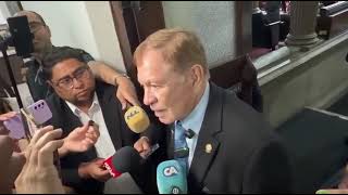 Presidente Contreras dice desconocer propuesta de CABAL para que condenados puedan ser candidatos