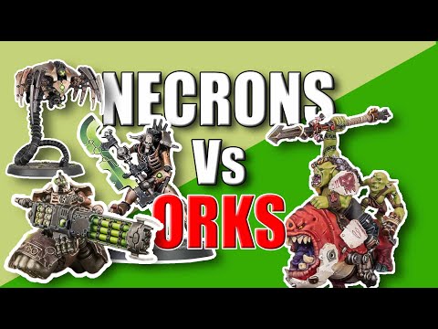 Necron Core Update Battle Report Vs Orks