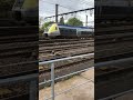 Arrivé Voie E D Un AGC B81500 81581 3C Livrée Vanille Fraise ️en Provence De Besançon Viotte
