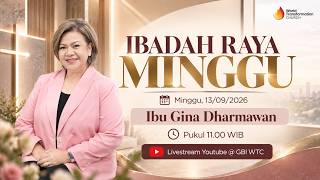 Download lagu Ibadah Minggu ONSITE | Ibu Gina Dharmawan | 13 September 2026 | Pkl. 11.00 WIB | GBI WTC Serpong mp3