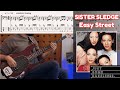 Sister Sledge - Easy Street // BASS COVER + TABS