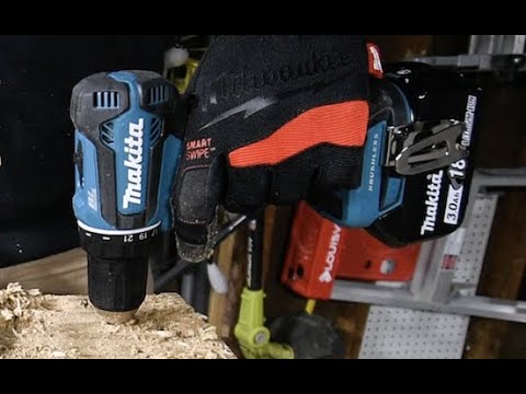 Makita DHP485RFJ Akumuliatorinis smūginis gręžtuvas, 18 V, 2x 3,0 Ah Li-ion, 50/25 Nm, 1,7kg, LED, BL-motor, MAKPACK video