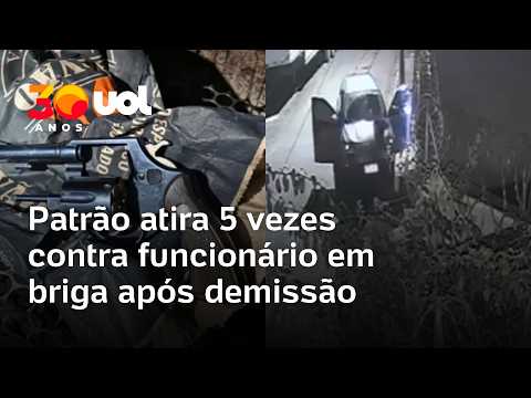 Patrão atira cinco vezes contra funcionário em briga sobre demissão em SP