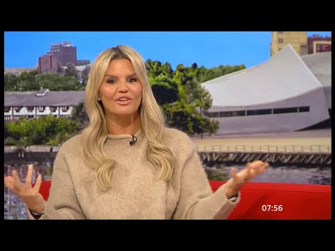 Kerry Katona interview this day on 90s girl bands with bubbly fun and some laughs (UK) 29/Oct/2025
