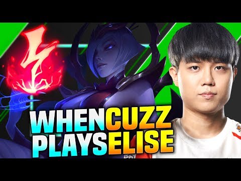 WHEN CUZZ PLAYS ELISE JUNGLE! - SKT T1 Cuzz Plays Elise vs Diana Jungle! | Season 2020 KR SoloQ
