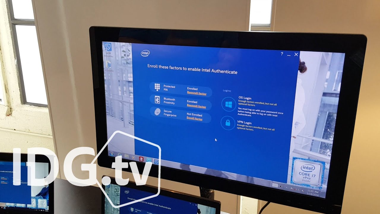 Intel Authenticate Hands-On