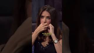 Salma Hayek Showing Off Her Trick