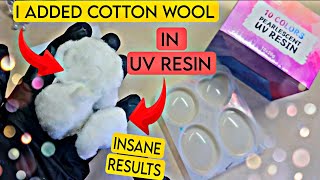 I Put Cotton Wool in UV Resin… You Won’t Believe This 😳