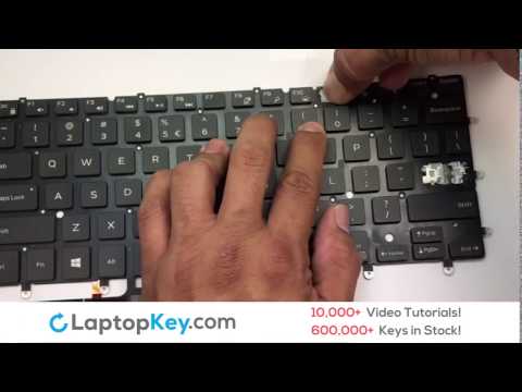 Dell XPS 13 Keyboard Repair | Broken Key | Missing Rubber Cup Install