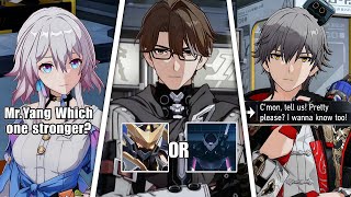 Welt Reaction when March7th asked him about Arahato | Honkai: Star Rail