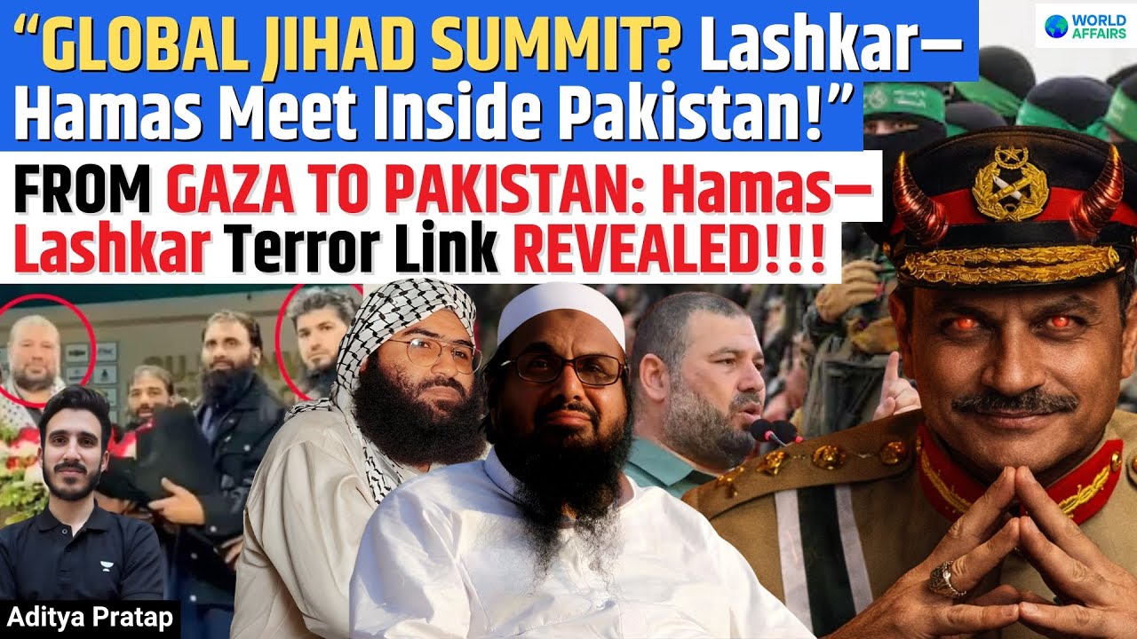 Hamas–Lashkar Alliance? Shocking Footage From Pakistan Goes Viral