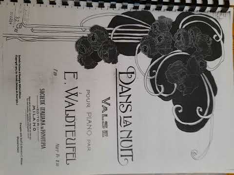 Emile Waldteufel - Dans la Nuit, Valse (3)