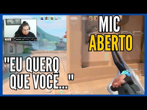 NUUH ESQUECEU O MIC ABERTO E FALOU ISSO ...