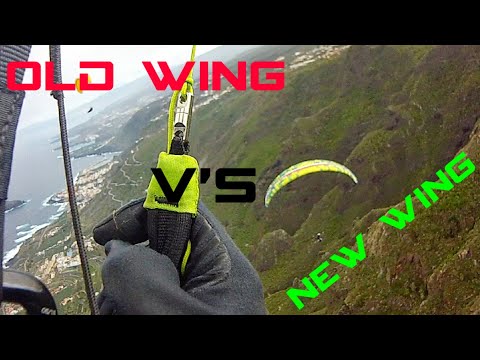 Paragliding. Old vs new. Last days on tenerife