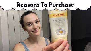 Best on Amazon Burt’s Bees Deep Cleansing Cream | Soap Bark 