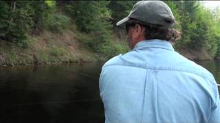 preview picture of video 'Hardy Dam Pond Smallmouth Bass Fishing'