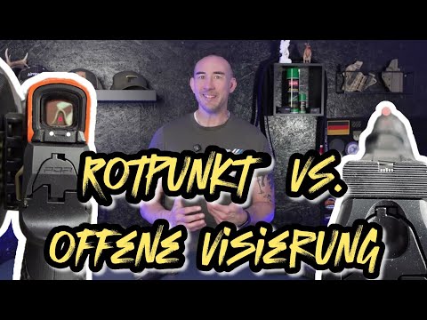 😬 There's only one opinion here - right? Red dot vs. iron sights #reddot #ironsight