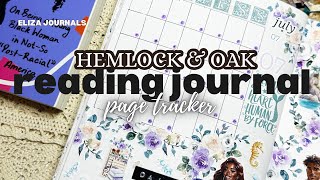 📓 How I Decorate My Reading Journal Page Tracker| Daily Journal Ideas 🌸📖 #reading #journal #stickers