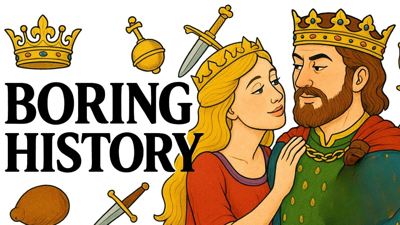 The WEIRD Life of Royalty in Medieval Times | Boring History for Sleep
