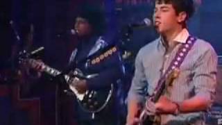 Nick Jonas+The Administration - Rose Garden - The Late show -David Letterman