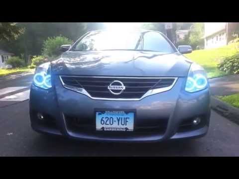2010-2011 Nissan Altima ColorSHIFT Halo Headlights by ORACLE Lightin
