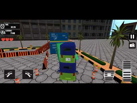 tuk tuk auto rickshaw 3d game , parking mode ,new auto#4  - game play (Android ,sos)