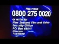 Opening To The Flintstone Christmas Carol 1003 VHS Austraila