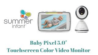 Review! Summer Infant Baby Pixel color Monitor