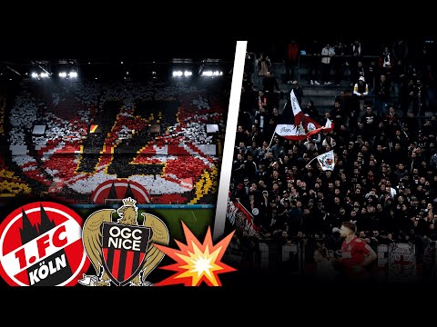 Cologne - Nice: Attempted attack, choreography & abuse... (What happened in the return match?)