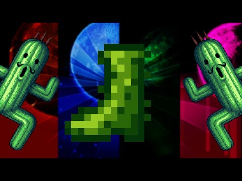Terraria Supreme Buffed Cactus Boots vs Calamity Mod Death Mode Boss Rush ll Joost Mod