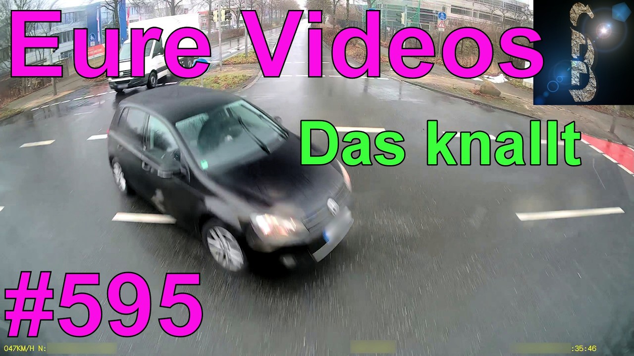 Eure Videos #595 - Dashcam - Bienen-Invasion - Frontal-Crash - Lock the Video!