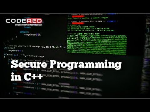 Secure Programming With C++ - Course Overview