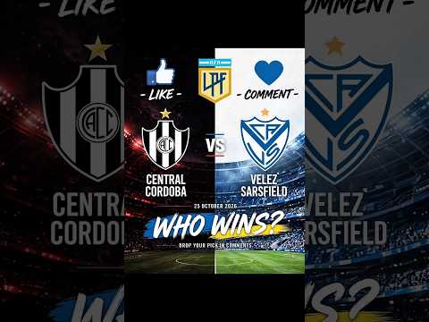 Central Córdoba vs. Vélez Sarsfield