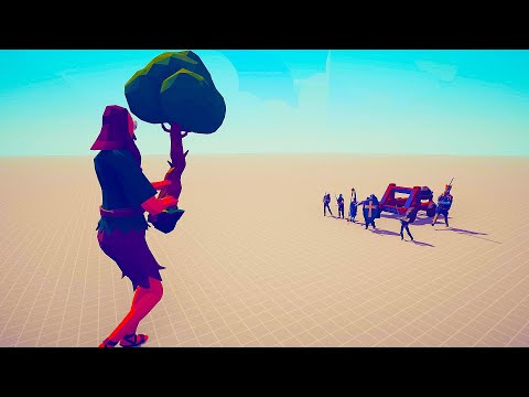 TREE GIANT VS EVERY FACTION - Totally Accurate Battle Simulator TABS #16