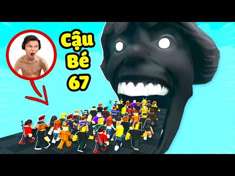 [ROBLOX] JayGray Thử Thách 100 Người Leo Tháp Cậu Bé 67 Lấy Robux Free🙏🤬Tựa Game Này Tặng 67 Robux??