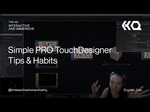 Simple PRO TouchDesigner Tips & Habits - TouchDesigner Tutorial 139