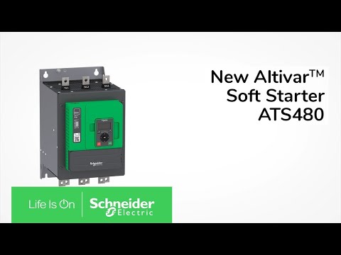 探索 Altivar ATS480 緩衝啟動器