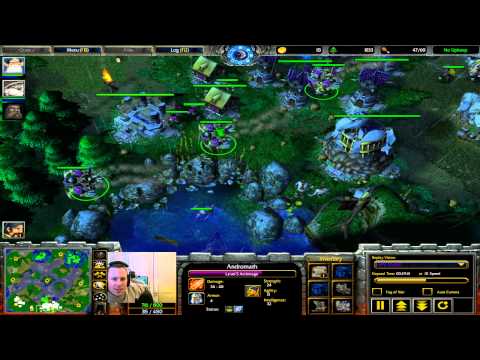 Warcraft 3 - 441 (1v1 Cast) Fs.Passion(UD)-vs-HPE.Th000(HMN) (ROTW) (3000 Subscriber Special)