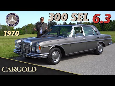 Mercedes 300 SEL 6.3, 1970, maximales Überholprestige, 250 PS, 500 nm und in 6,5 sec von 0-100 !