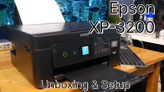 Epson XP-3200 Drucker Auspacken und Einrichten