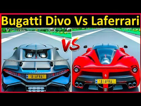 Forza Horizon 4 Drag Race: Bugatti Divo Vs Ferrari LaFerrari
