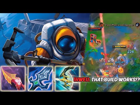 FULL ATTACK SPEED NAUTILUS IS BROKEN!(BEAT MORDEKAISER TOP WITH THIS BUILD!)