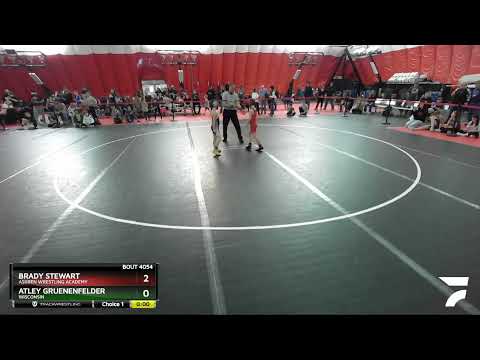 63 Lbs Quarterfinal - Brady Stewart, Askren Wrestling Academy Vs Atley Gruenenfelder, Wisconsin E2
