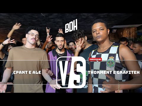 (ATÉ A ÚLTIMA RIMA 🔥) CPANT E ALE X THORMENT E GRAFITEH (SP) - SEMI FINAL - BDH227