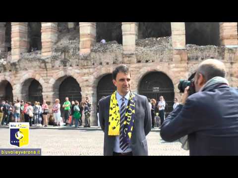 www.bluvolleyverona.it - Rebaudengo presentato a Verona: "Aspiriamo a creare una società modello"