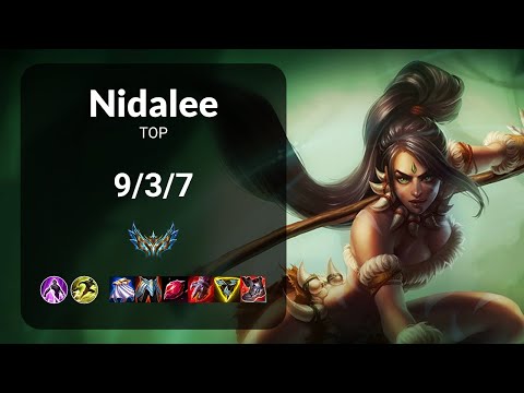 Nidalee vs Wukong TOP - KR CHALLENGER Patch 15.11